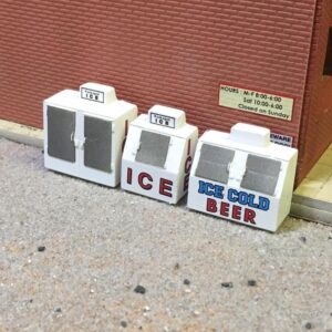 Ice Merchandiser Sample Pack (1 of each SDS+DDS+DDV) - HO Scale