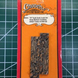 2 Junk Loads for Drop Bottom Gondolas, Chooch Enterprises Inc. #9551